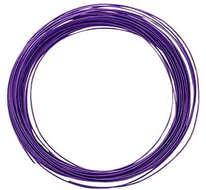 Vaessen Creative Filo di Ferro Modellabile da 15 m x 0,8 mm Lilac (Viola) – Filo Flessibile per Creazioni Floreali, Realizzazione di Gioielli e Modellismo