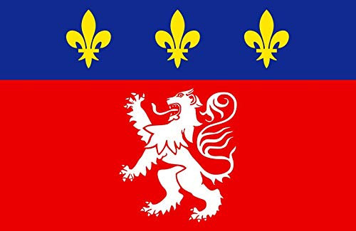 magFlags Drapeau XL Lyonnais | drapeau paysage | 2.16m² | 120x180cm