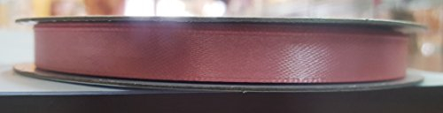 ETM - Nastro in raso double face, 10 mm - 50 m (rosa antico)