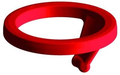 Guarnizione Tenuta Rosso Sifone -- mt880092