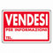 IRPot - 3 X CARTELLI IN PLASTICA  VENDESI  CARTELLO SEGNALETICA TARGHETTA