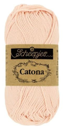 Scheepjes - Scheepjes Catona 263 Petal Peach Yarn - 1x50g