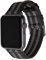 Archer Watch Straps - Uhrenarmbänder aus Nylon-Sitzgurtmaterial für Apple Watch (Schwarz und Grau/Space Grau, 40/41/42mm)