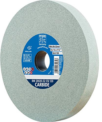 1 x PFERD Schleifbockscheibe BW 20020-32 CN 120 CARBIDE | Art.: 39008439