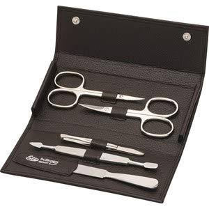 Manicure-Etui 5-teilig Braun 1 Stk.