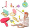 Geschenk Mädchen 3 4 5 Jahre Kinderschminke Kinder Spielzeug Mädchen Schminkset Schminksachen Schönheit Holzspielzeug Prinzessi Kosmetikset Mädchen Kinder Rollenspiel Spielzeug ab 3 4 5 Jahre