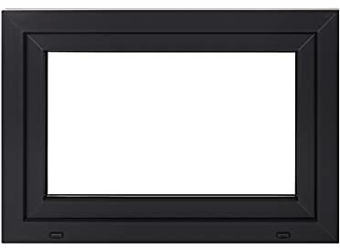 Premium Kunststofffenster Von Komforta - Kellerfenster Weiß/Anthrazit BxH 800 x 600 mm - Garagenfenster/Gartenhaus Fenster BxH 80 x 60 cm 2- fach Verglast - Din Rechts-Funktion Dreh Kipp Fenster