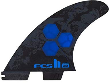 FCS II AM PC Thruster Flossen Set gelb groß