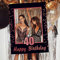 JeVenis 40 Birthday Party Photo Booth Props 40 Birthday Photo Frame 40 Birthday Party Decoration 40 Birthday Party Favors