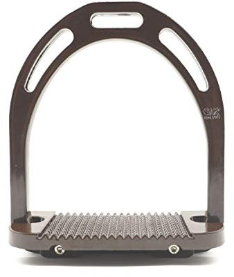 AK Aluminium-Steigbügel mit beschichteten Farben (11,9 cm, braun)