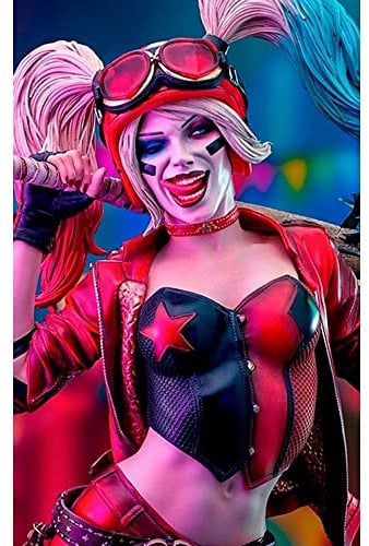 Iron Studios Harley Quinn Prime Maßstab 1:3 - DC Comics, DCCDCG44421-13, Mehrfarbig