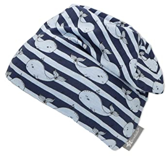Sterntaler Jungen Beanie Wali Beanie-Mütze, Blau, 47