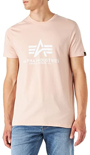 Alpha Industries Alpha Indutries Basic Shirt pour Homme, Pale Peach