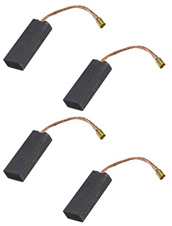 ECSiNG 2 pares de cepillos de carbón para motor 508043705 6.3x11x29mm compatibles con Husqvarna 320 315 Motosierra Accesorios de repuesto