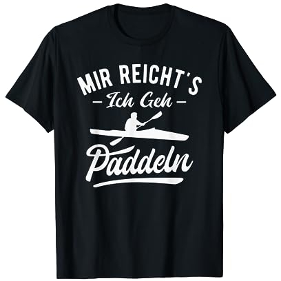 Lustige Kajak Geschenke für Kajakfahrer - Kajak Paddeln T-Shirt Schwarz S - Damen Urlaubsbuchstabenmuster-T-Shirt
