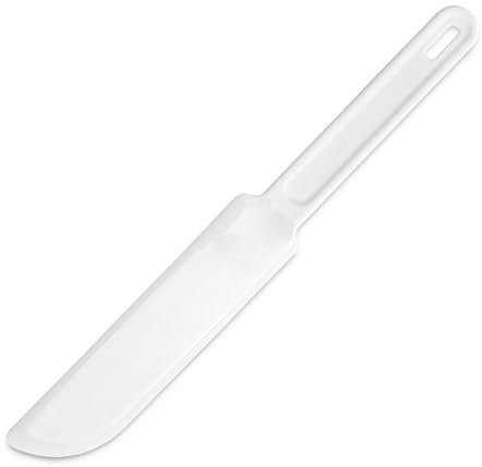 Städter Backhelfer Teigschaber & Kuchenlöser 27 x 3,5 cm Weiss, Weiß