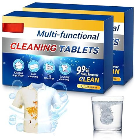 Lavage Enzymatique Biologique Actif, 2025 New Comprimés Nettoyants Multifonctionnels Aux Bio-enzymes,Comprimés Nettoyants Concentrés Solubles (2)