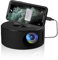 Mini LED Projector, 1080p HD - Portable Home Projector with Built-in Speaker & Same Screen Function