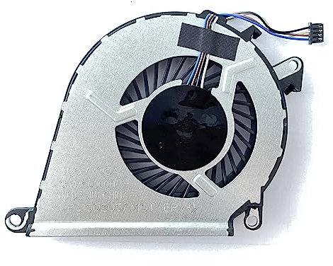 Fleshy Leaf Replacement CPU Cooling Fan for HP Omen 15-AX 15-AX000 15-AX100 15-AX200 15-AX020CA 15-AX033DX 15-AX101TX 15-AX243DX TPN-Q173 NFB62A05H FSFA15M 858970-001