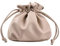 Kleine Leder-Beuteltasche mit Kordelzug, Hobo-Eimer-Taschen und Geldbörsen, Umhängetasche, weicher Kordelzug, Weiss/opulenter Garten