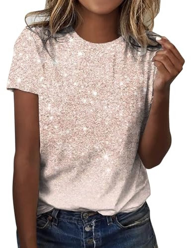 Magliette Moda 2022 Camicia Casacca Donna Magliette Scollate Camicetta Rosa Cipria Maglietta Mamma Figlia Camicia Blusa Bianca Maglietta Color Corallo Magliette Oversize Palestra Blusa Donna Fucsia