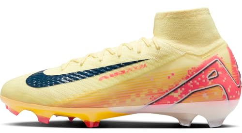 Nike Fußballschuh Zm Superfly 10 Elite Km Fg, Lt Laser Orange/Armory Navy, FQ8692-800, 40.5 EU (M 7.5 US)