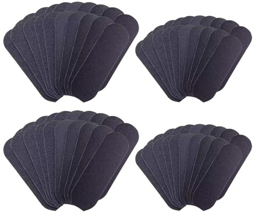 80 Stück Fußfeilen-Ersatzblätter, Fußfeilen-Schleifpapierblätter, Pediküre-Fußfeilen-Ersatzpads, Verschleißfeste Und Wasserdichte Schleifpads, Schleifpads Für Raue Und Feine Oberflächen