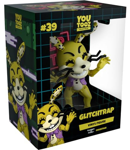 Youtooz: Glitchtrap Vinyl-Figur, 12 cm, offizielle FNAF-Kollektion aus der Five Nights at Freddys Kollektion [ab 15 Jahren]