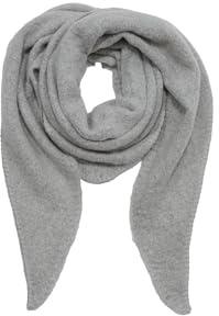 Faera Damen Schal | Elastischer Bouclé-Strick für perfekte Passform | Kuschelig weiches Material, das nicht kratzt | Normal Fit | Einfarbig