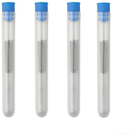 Jonikuper Düsenreinigungswerkzeug-Set für 3D-Drucker, 0,2 mm, 0,4 mm, 0,6 mm, 0,8 mm, Düsenreiniger-Nadeln, Drucker-Düsenreinigungsnadel-Set, 40 Stück