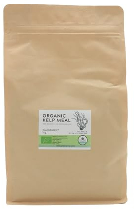 ALMICANNA: Organic Kelp Meal 1kg - Bio Kelpmehl für Cannabis Pflanzen - Für KompostTee und als Amendment im Living Soil