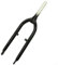V Brake Aluminum Front Fork 20 Inch for Folding Bikes Lightweight and Sturdy for Optimal Suspension (black)