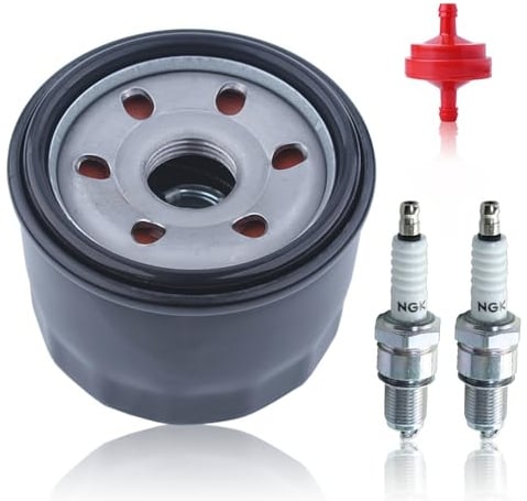 Haishine 951-12690 Filtro Olio per Motori MTD CR30 CLT38G CLT42G CLT42H 4P90HU 4P90HUA 4P90HUB serie 4P per Troy Bit TB30 TB30R TB42 TB46 Motore per tosaerba 751-12690 751-11501