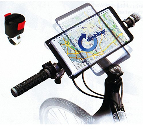 KlickFix Radwanderkarten-Halter Freeliner Vorbau- & Lenkerbefestigung drehbar schwarz