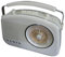 Steepletone Retro Brighton Old Fashioned Radio - 3 Band: FM/MW/LW - Glossy Cream Finish