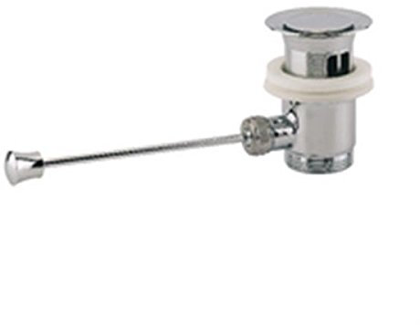 bonde de lavabo-bidet - allure - vissante - en laiton - a clapet sans tiret - vertical - sortie filete 1 1/4 chrome - valentin
