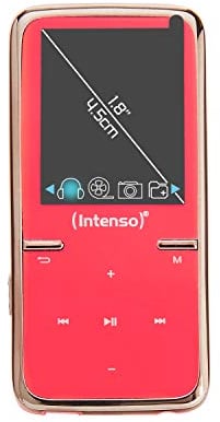 Intenso Video Scooter MP3-Videoplayer (4,5 cm (1,8 Zoll) Display inkl. 8GB micro SD-Karte) pink