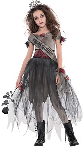 (PKT) (996997) Child Girls Prombie Queen Costume (6-8yr) - amscan brand