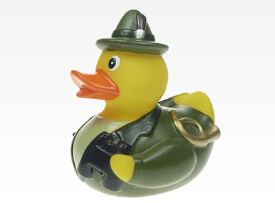 Badeente Jäger Hubertus I Quietscheente