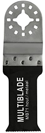 Lame de scie bimétallique Multiblade - Universelle - 55 mm - Pour bois, métal, cuivre, aluminium, clous, PVC, plastique - MB71