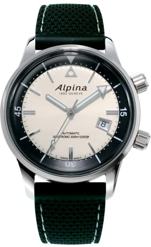 Alpina Herren Analog Automatik Armbanduhr Seastrong Diver Heritage Swiss Made