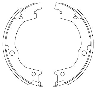 TRW GS8829 Brake Shoes & Accessories