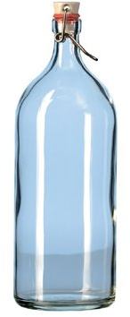 DURAN 21 465 24 Culture Media Bottle with Beaded Rim, 100 ml Capacity, 45 mm Diameter (Pack of 10)
