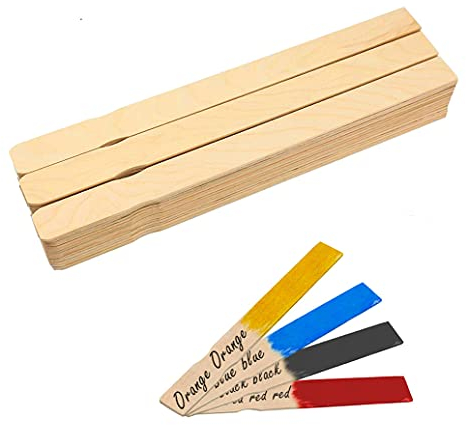 Antetok Bâtonnet de Peinture en Bois, Agitateurs pour Mélanger la Peinture