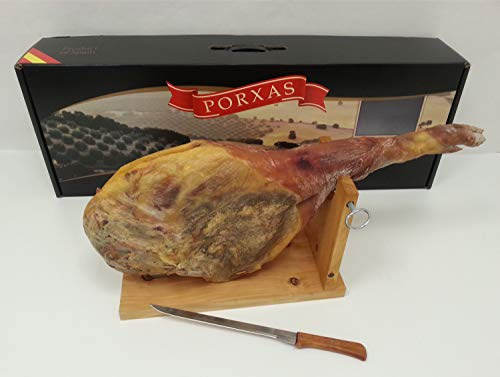 Serrano Schinken traditionell mit Bein