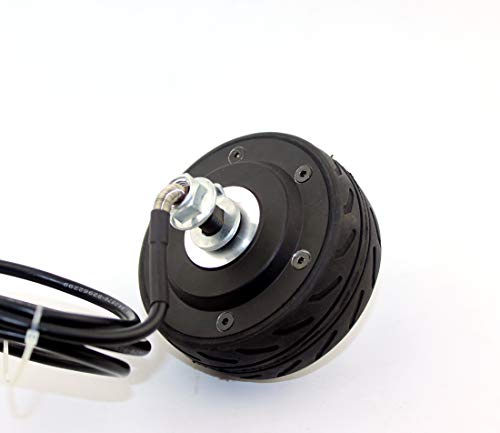 L-faster 24V/36V 200W 4 Inch Brushless Hub Motor Electric Mini Scooter Motor Wheel 105mm Diameter Electric Platform Gearless Wheel (24V)