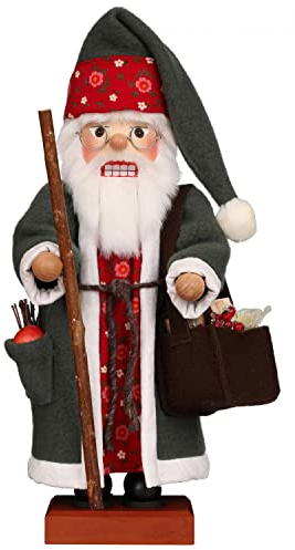 Christian Ulbricht Nussknacker Weihnachtsmann Blumen - 49 cm