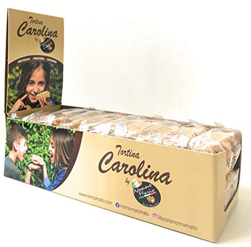 TORTINA CAROLINA torta alle Nocciole Senza Burro e Senza farina 20X50gr