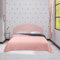 Laneetal Tagesdecke 1 Stück Bettüberwurf Steppdecke Patchwork Flanelle Wendedesign Kariert, Bettdecke Stepp Decke Doppelbett unterfüttert und Gesteppt, Rosa+Dunkelgrau, 170x210 cm