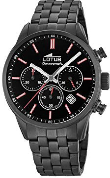 LOTUS HerrenArmbanduhr Chronograph Quarz Edelstahl 18668/3